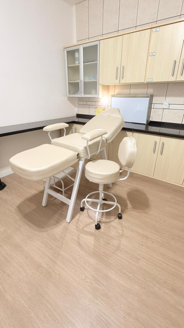 Clínica de estética equipada com móveis Topbel