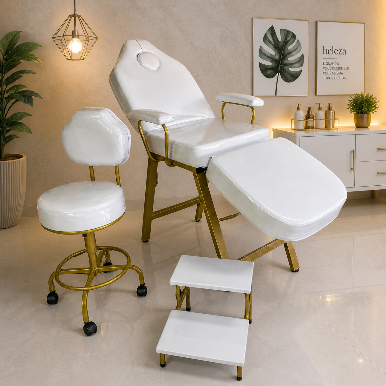 Kit 3 Peças Maca Funilada Branco
